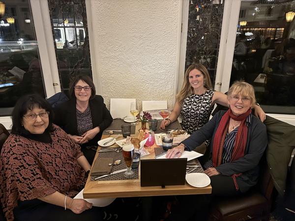 PAWSIC team dinner at WOCN Northeast